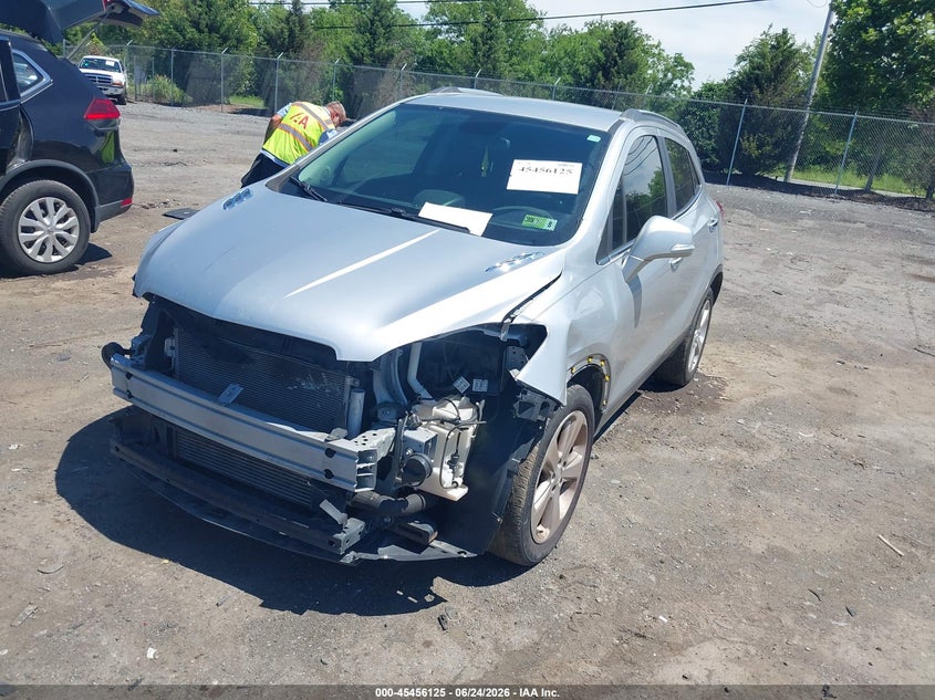 2015 Buick Encore VIN KL4CJASB8FB247109 IAAI salvage auction — FRONT END, Clear (Virginia), sold $600 on 2026-07-28 (photo 2)