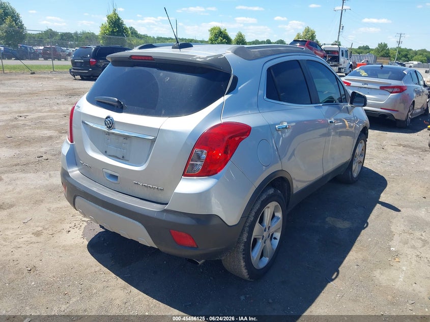 2015 Buick Encore VIN KL4CJASB8FB247109 IAAI salvage auction — FRONT END, Clear (Virginia), sold $600 on 2026-07-28 (photo 4)