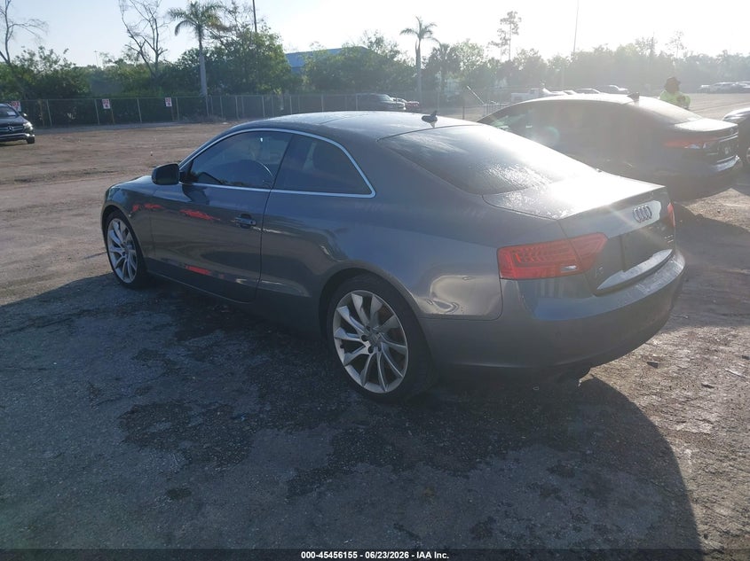 2014 Audi A5 VIN WAULFAFR4EA014182 IAAI salvage auction — NORMAL WEAR, Clear (Florida), sold $600 on 2026-07-29 (photo 3)