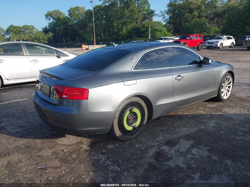 2014 Audi A5 VIN WAULFAFR4EA014182 IAAI salvage auction — NORMAL WEAR, Clear (Florida), sold $600 on 2026-07-29 (photo 4)