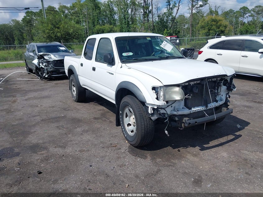 2004 Toyota Tacoma VIN 5TEGM92NX4Z451958 IAAI salvage auction — FRONT & REAR, Rebuildable (Florida), sold $2,550 on 2026-07-14 (photo 1)