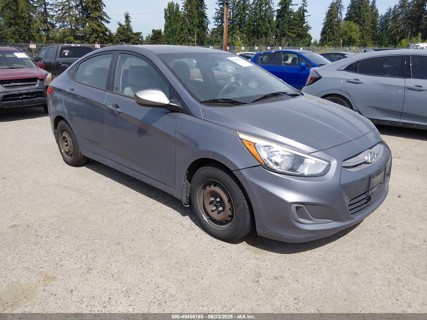 2016 Hyundai Accent VIN KMHCT4AE1GU044304 IAAI salvage auction — NORMAL WEAR, Clear - Dealer Only (California), sold $700 on 2026-07-15 (photo 1)