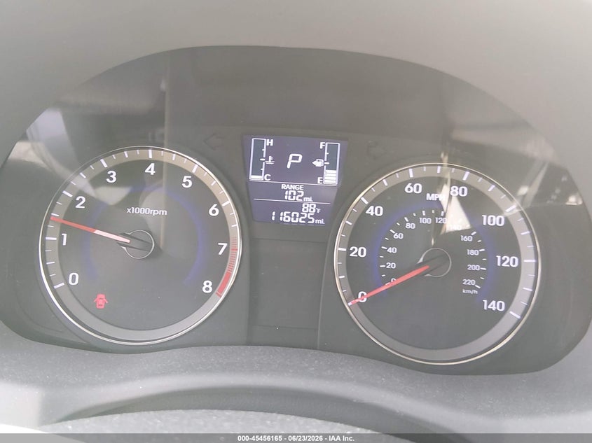 2016 Hyundai Accent VIN KMHCT4AE1GU044304 IAAI salvage auction — NORMAL WEAR, Clear - Dealer Only (California), sold $700 on 2026-07-15 (photo 7)