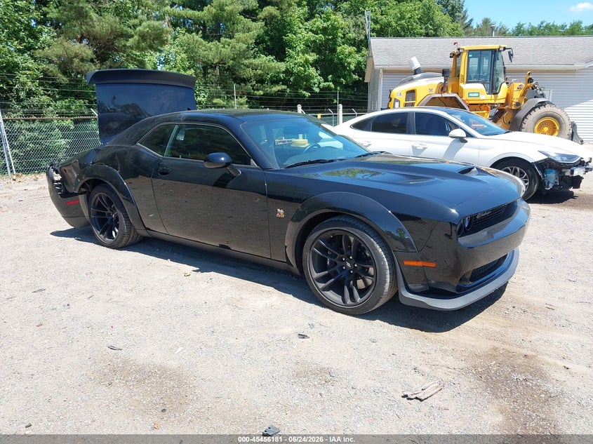 2023 Dodge Challenger VIN 2C3CDZFJ8PH634415 IAAI salvage auction — REAR END, Salvage Title, sold $10,100 on 2026-07-27 (photo 1)