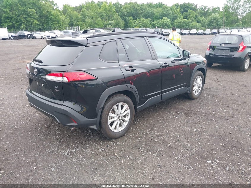 2023 Toyota Corolla cross VIN 7MUBAABG1PV051316 IAAI salvage auction — LEFT SIDE, Salvage Title, sold $1,100 on 2026-07-22 (photo 4)