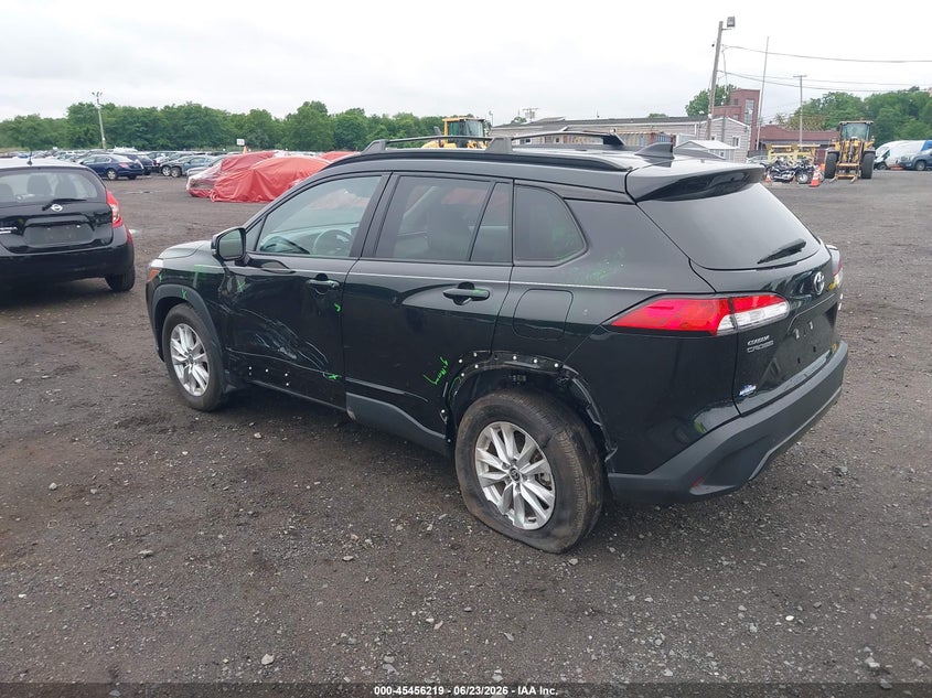 2023 Toyota Corolla cross VIN 7MUBAABG1PV051316 IAAI salvage auction — LEFT SIDE, Salvage Title, sold $1,100 on 2026-07-22 (photo 6)