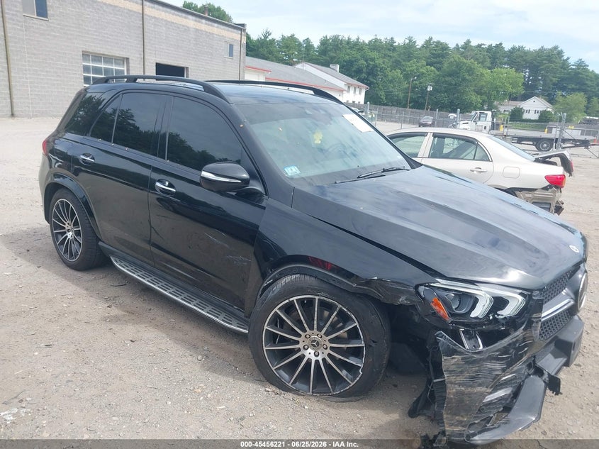 2021 Mercedes-benz Gle VIN 4JGFB4KB5MA449101 IAAI salvage auction — RIGHT FRONT, Salvage (Massachusetts), sold $20,550 on 2026-08-21 (photo 6)