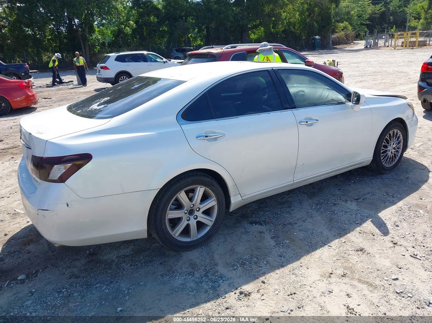 2008 Lexus ES VIN JTHBJ46G982266374 IAAI salvage auction — FRONT END, Clear (Georgia), sold $800 on 2026-07-17 (photo 4)