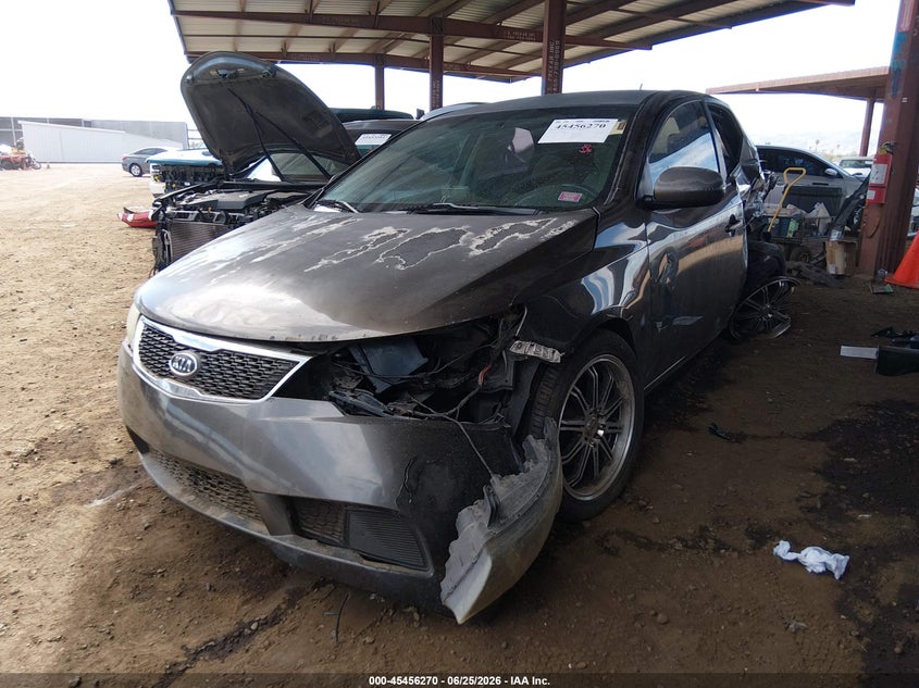 2012 Kia Forte VIN KNAFU4A25C5563992 IAAI salvage auction — LEFT REAR, Salvage (Arizona), sold $250 on 2026-07-28 (photo 2)