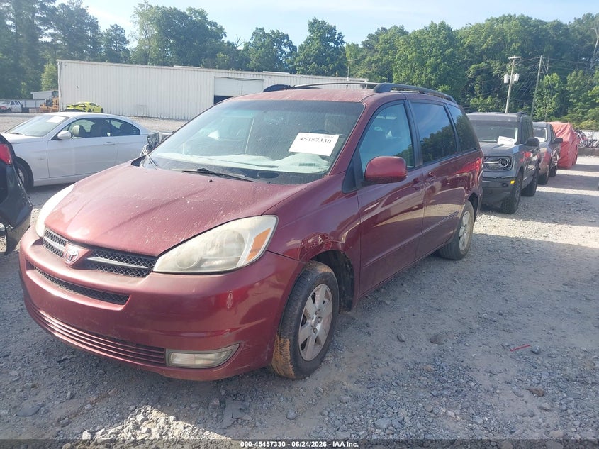 2005 Toyota Sienna VIN 5TDZA22CX5S361621 IAAI salvage auction — NORMAL WEAR, Clear (Georgia), sold $1,425 on 2026-07-07 (photo 2)
