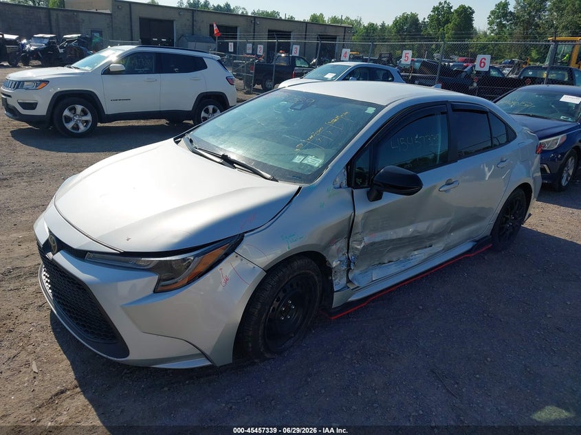 2020 Toyota Corolla VIN 5YFEPRAE3LP063572 IAAI salvage auction — SIDE, Mv-907A (New York), sold $2,350 on 2026-07-30 (photo 2)