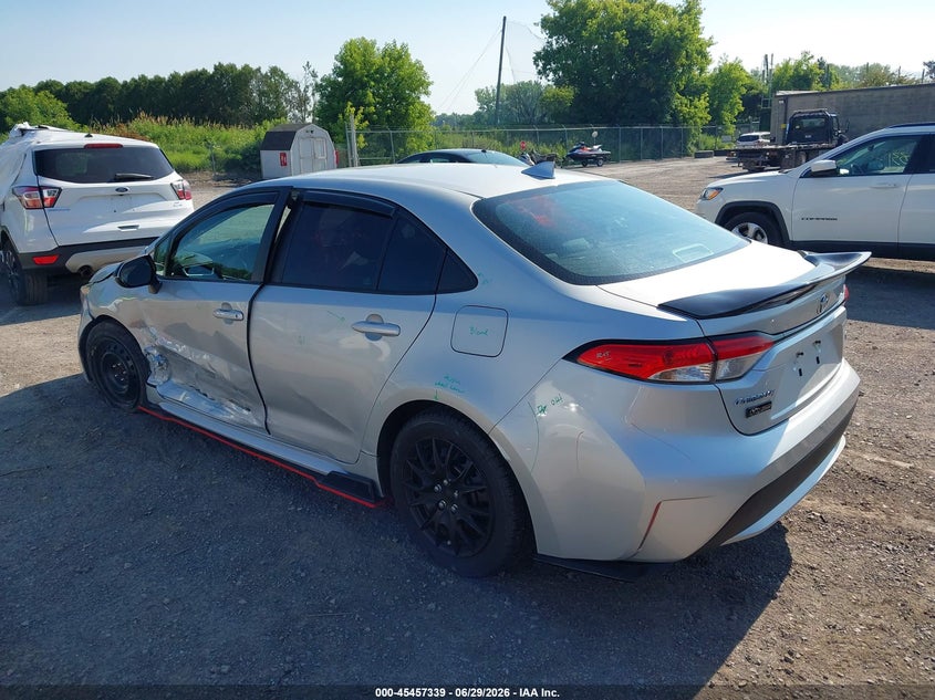 2020 Toyota Corolla VIN 5YFEPRAE3LP063572 IAAI salvage auction — SIDE, Mv-907A (New York), sold $2,350 on 2026-07-30 (photo 3)