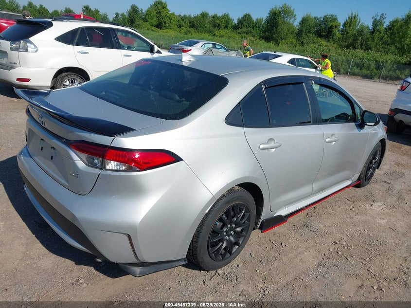 2020 Toyota Corolla VIN 5YFEPRAE3LP063572 IAAI salvage auction — SIDE, Mv-907A (New York), sold $2,350 on 2026-07-30 (photo 4)