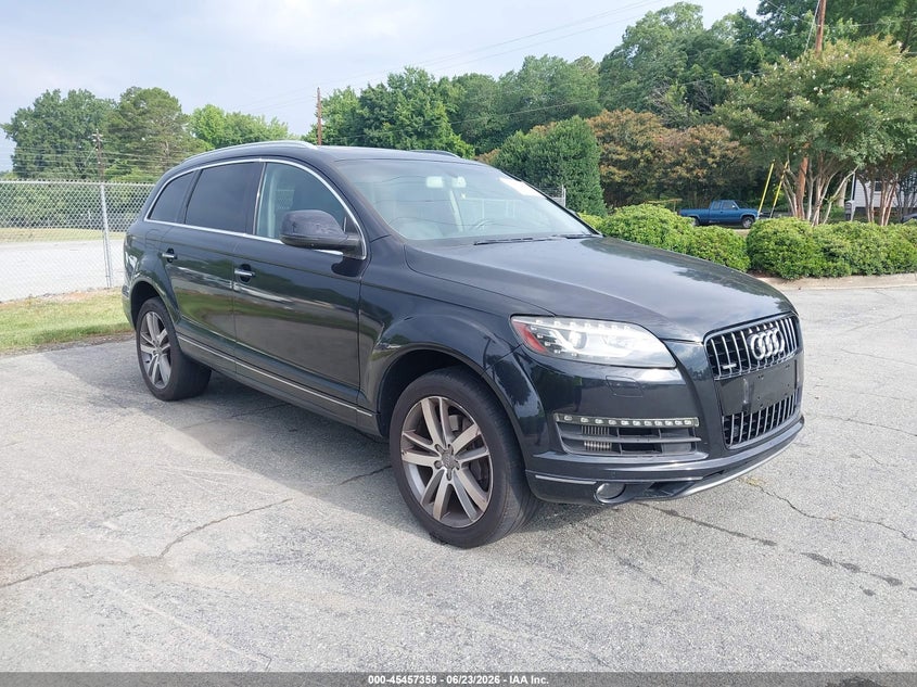 2012 Audi Q7 VIN WA1LMAFE0CD003417 IAAI salvage auction — UNKNOWN, Salvage Rebuilt (North Carolina), sold $2,000 on 2026-07-30 (photo 1)