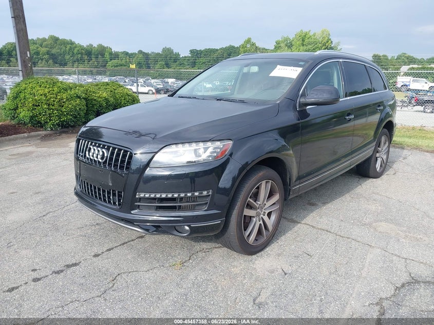 2012 Audi Q7 VIN WA1LMAFE0CD003417 IAAI salvage auction — UNKNOWN, Salvage Rebuilt (North Carolina), sold $2,000 on 2026-07-30 (photo 2)