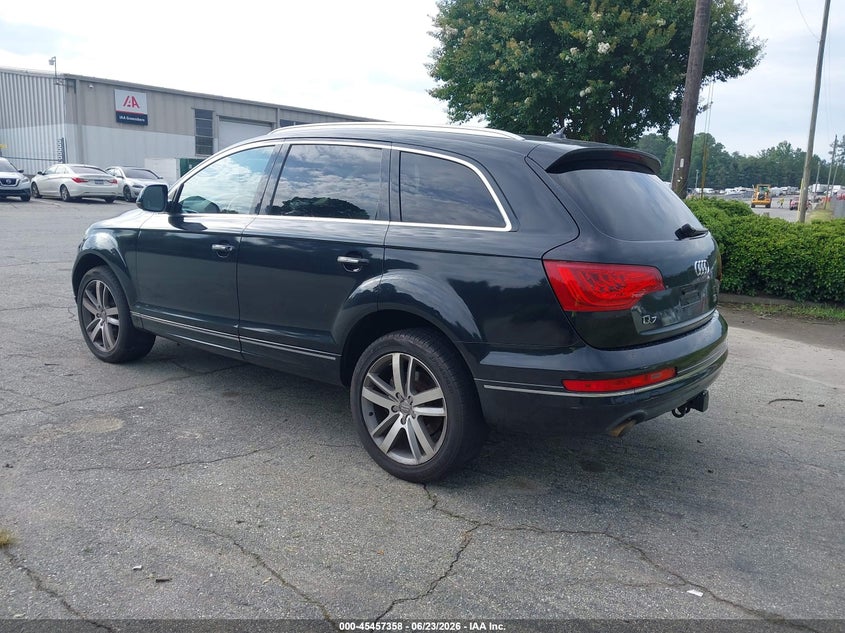 2012 Audi Q7 VIN WA1LMAFE0CD003417 IAAI salvage auction — UNKNOWN, Salvage Rebuilt (North Carolina), sold $2,000 on 2026-07-30 (photo 3)