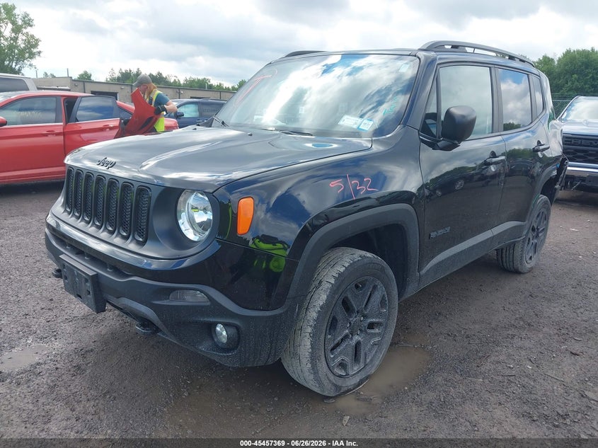 2018 Jeep Renegade VIN ZACCJBAB3JPH90413 IAAI salvage auction — REAR END, Salvage Title, sold $2,050 on 2026-07-30 (photo 2)