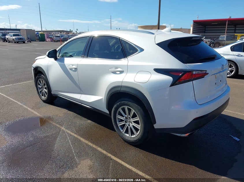 2015 Lexus Nx VIN JTJYARBZ5F2004457 IAAI salvage auction — LEFT FRONT, Clear (Hawaii), sold $11,200 on 2026-09-01 (photo 3)