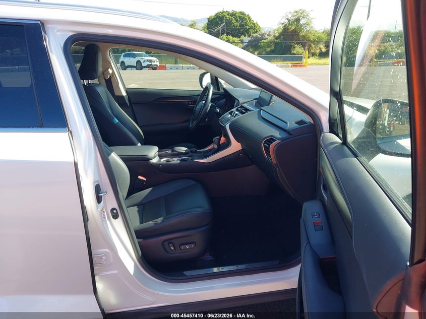 2015 Lexus Nx VIN JTJYARBZ5F2004457 IAAI salvage auction — LEFT FRONT, Clear (Hawaii), sold $11,200 on 2026-09-01 (photo 5)