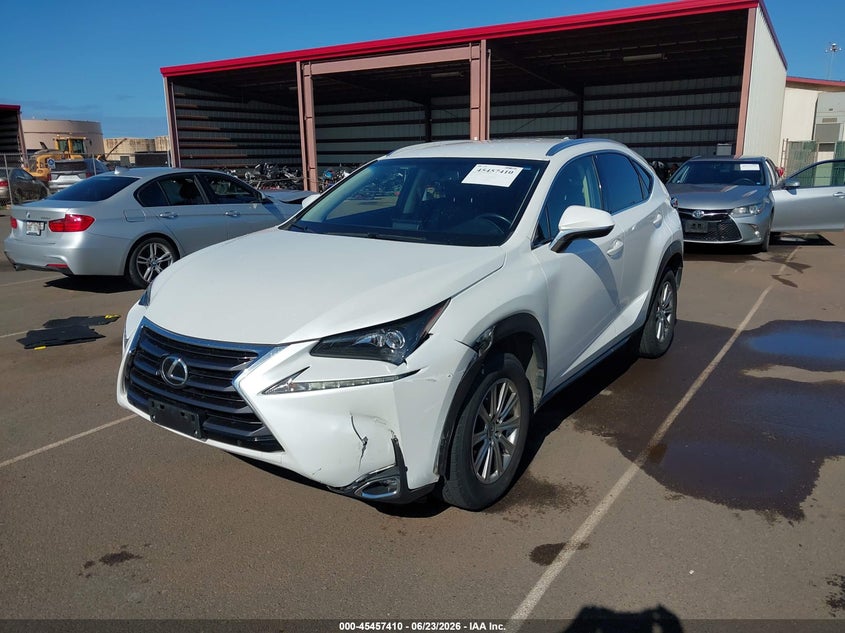 2015 Lexus Nx VIN JTJYARBZ5F2004457 IAAI salvage auction — LEFT FRONT, Clear (Hawaii), sold $13,250 on 2026-09-08 (photo 6)