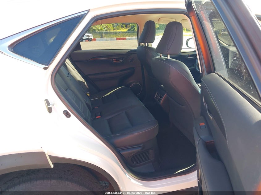 2015 Lexus Nx VIN JTJYARBZ5F2004457 IAAI salvage auction — LEFT FRONT, Clear (Hawaii), sold $11,200 on 2026-09-01 (photo 8)