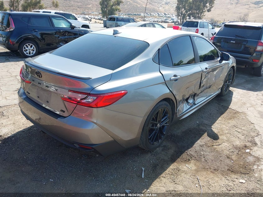 2025 Toyota Camry VIN 4T1DAACK8SU543007 IAAI salvage auction — SIDE, Salvage Title, sold $13,000 on 2026-08-26 (photo 4)