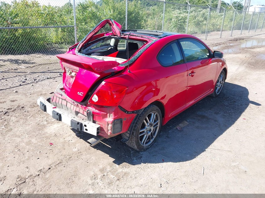 2005 Scion Tc VIN JTKDE167X50060106 IAAI salvage auction — LEFT REAR, Salvage (Pennsylvania), sold $300 on 2026-07-14 (photo 4)