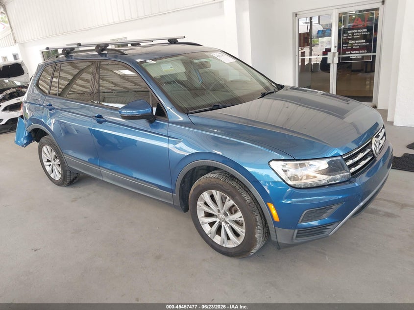2019 Volkswagen Tiguan VIN 3VV1B7AX7KM112380 IAAI salvage auction — RIGHT REAR, Salvage Title, sold $2,450 on 2026-08-15 (photo 1)