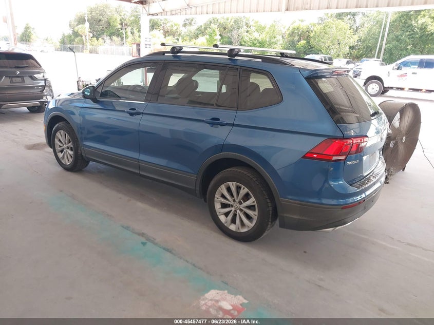 2019 Volkswagen Tiguan VIN 3VV1B7AX7KM112380 IAAI salvage auction — RIGHT REAR, Salvage Title, sold $2,450 on 2026-08-15 (photo 3)
