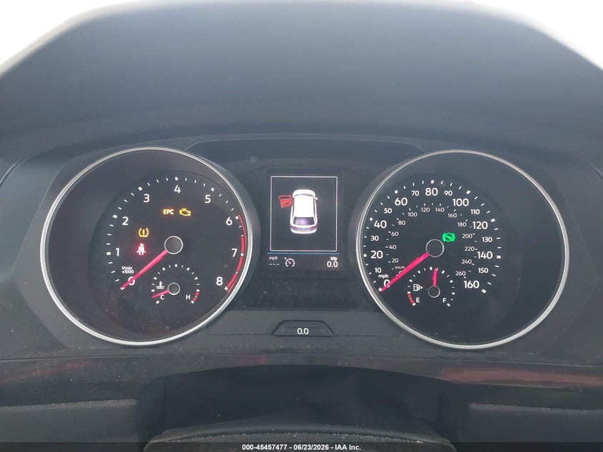 2019 Volkswagen Tiguan VIN 3VV1B7AX7KM112380 IAAI salvage auction — RIGHT REAR, Salvage Title, sold $2,450 on 2026-08-15 (photo 7)