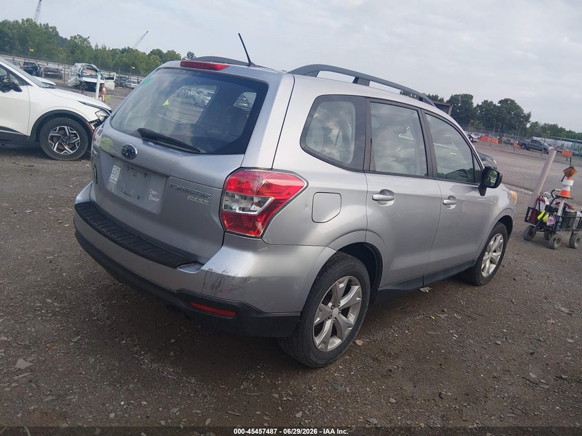 2015 Subaru Forester VIN JF2SJABC1FH477132 IAAI salvage auction — NORMAL WEAR, Clear (Tennessee), sold $1,200 on 2026-07-29 (photo 4)