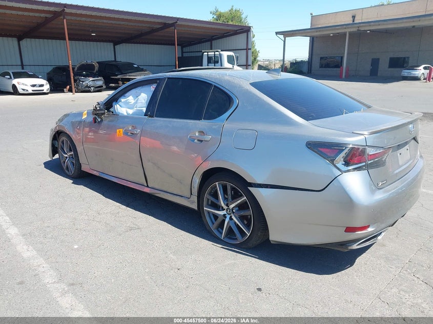 2018 Lexus Gs VIN JTHBZ1BLXJA016275 IAAI salvage auction — BIO HAZARD, Salvage Title, sold $4,400 on 2026-07-29 (photo 3)