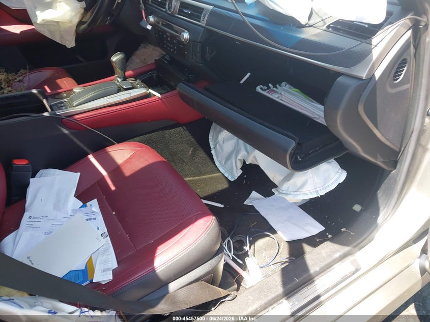 2018 Lexus Gs VIN JTHBZ1BLXJA016275 IAAI salvage auction — BIO HAZARD, Salvage Title, sold $4,400 on 2026-07-29 (photo 5)