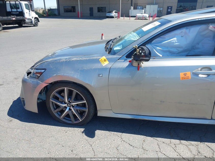 2018 Lexus Gs VIN JTHBZ1BLXJA016275 IAAI salvage auction — BIO HAZARD, Salvage Title, sold $4,400 on 2026-07-29 (photo 6)