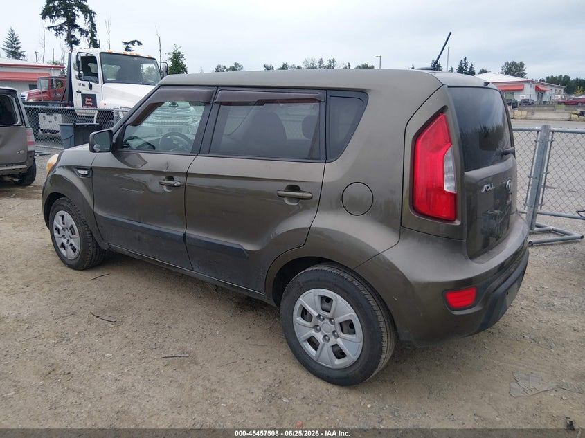 2013 Kia Soul VIN KNDJT2A50D7554153 IAAI salvage auction — RIGHT SIDE, Bill Of Sale (Washington), sold $375 on 2026-07-08 (photo 3)