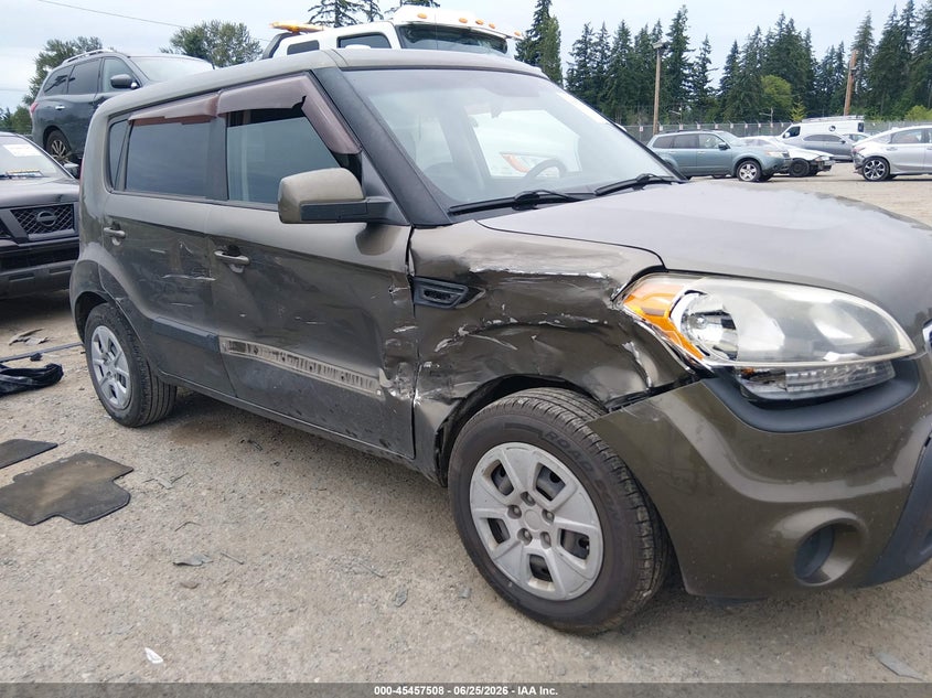2013 Kia Soul VIN KNDJT2A50D7554153 IAAI salvage auction — RIGHT SIDE, Bill Of Sale (Washington), sold $375 on 2026-07-08 (photo 6)