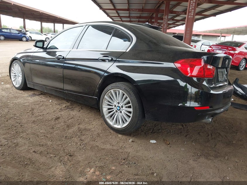 2014 BMW 3er VIN WBA3A9G50ENR97461 IAAI salvage auction — RIGHT FRONT, Salvage (Arizona), sold $1,600 on 2026-07-28 (photo 3)