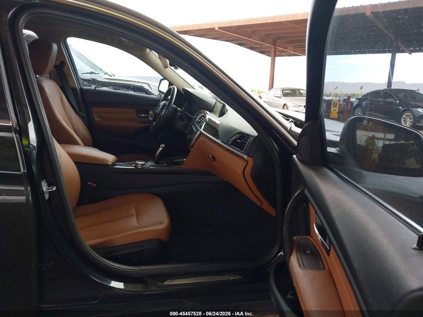 2014 BMW 3er VIN WBA3A9G50ENR97461 IAAI salvage auction — RIGHT FRONT, Salvage (Arizona), sold $1,600 on 2026-07-28 (photo 5)