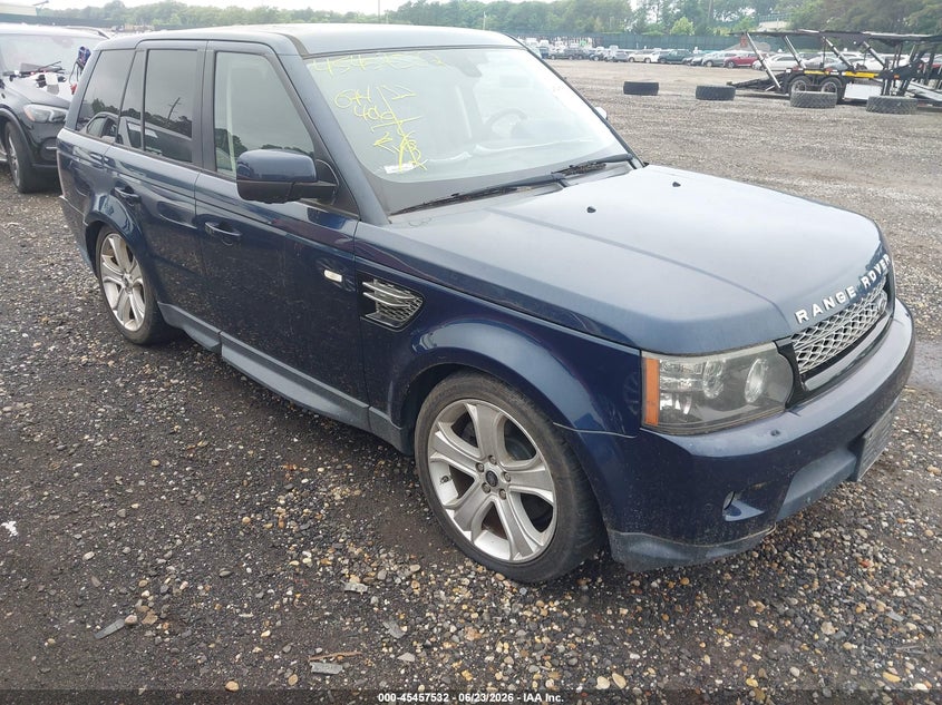 2013 Land rover Range rover sport VIN SALSK2D46DA810320 IAAI salvage auction — ENGINE DAMAGE, Mv-907A (New York), sold $500 on 2026-07-14 (photo 1)