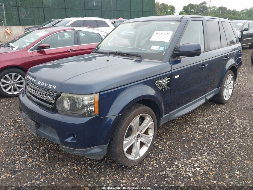 2013 Land rover Range rover sport VIN SALSK2D46DA810320 IAAI salvage auction — ENGINE DAMAGE, Mv-907A (New York), sold $500 on 2026-07-14 (photo 2)