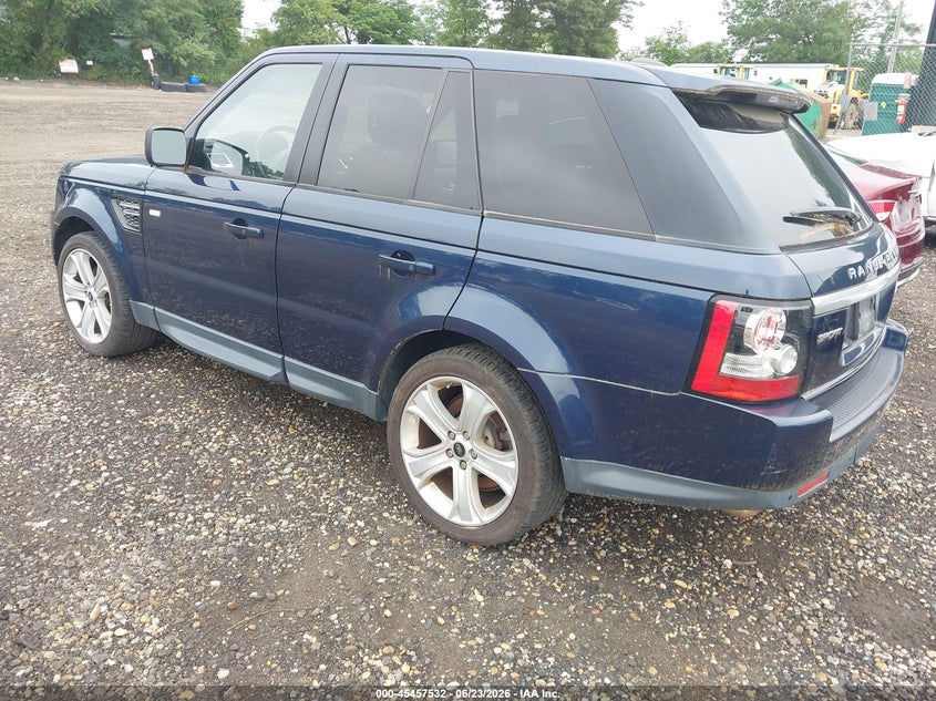 2013 Land rover Range rover sport VIN SALSK2D46DA810320 IAAI salvage auction — ENGINE DAMAGE, Mv-907A (New York), sold $500 on 2026-07-14 (photo 3)