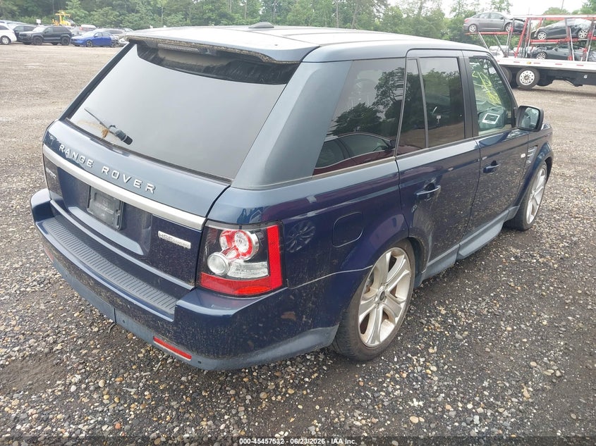 2013 Land rover Range rover sport VIN SALSK2D46DA810320 IAAI salvage auction — ENGINE DAMAGE, Mv-907A (New York), sold $500 on 2026-07-14 (photo 4)