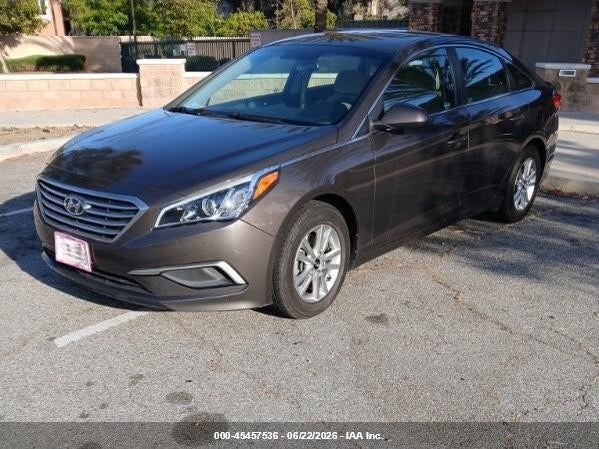 2017 Hyundai Sonata VIN 5NPE24AF9HH523333 IAAI salvage auction — NORMAL WEAR, Salvage (California), sold $1,600 on 2026-07-09 (photo 2)