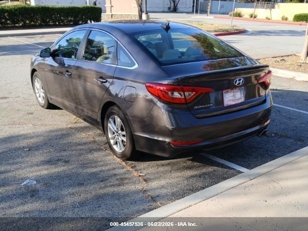 2017 Hyundai Sonata VIN 5NPE24AF9HH523333 IAAI salvage auction — NORMAL WEAR, Salvage (California), sold $1,600 on 2026-07-09 (photo 3)