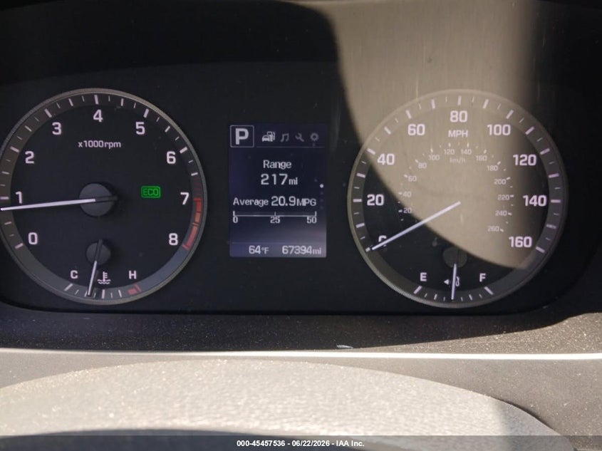 2017 Hyundai Sonata VIN 5NPE24AF9HH523333 IAAI salvage auction — NORMAL WEAR, Salvage (California), sold $1,600 on 2026-07-09 (photo 7)