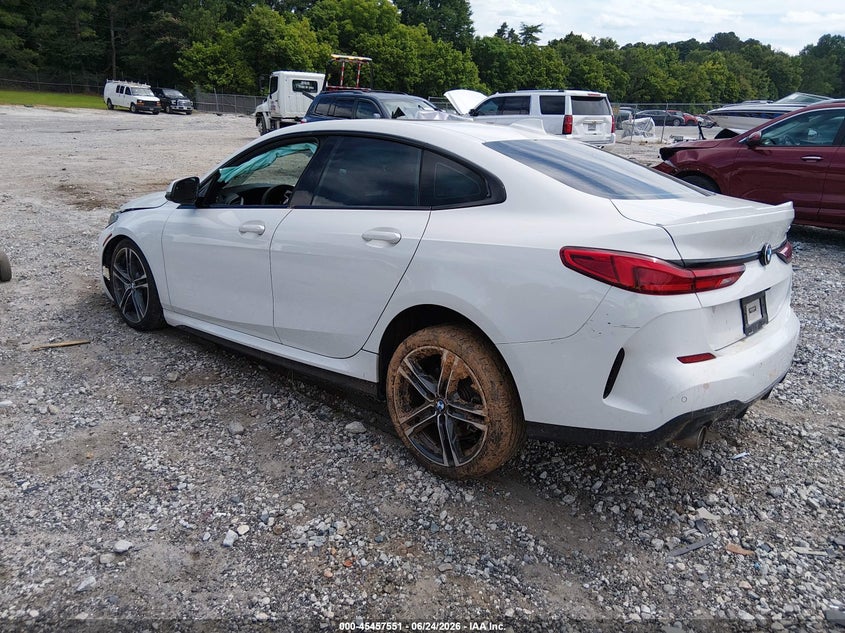 2022 BMW 2er VIN WBA53AK05N7K46389 IAAI salvage auction — FRONT END, Salvage Title, sold $3,450 on 2026-08-21 (photo 3)