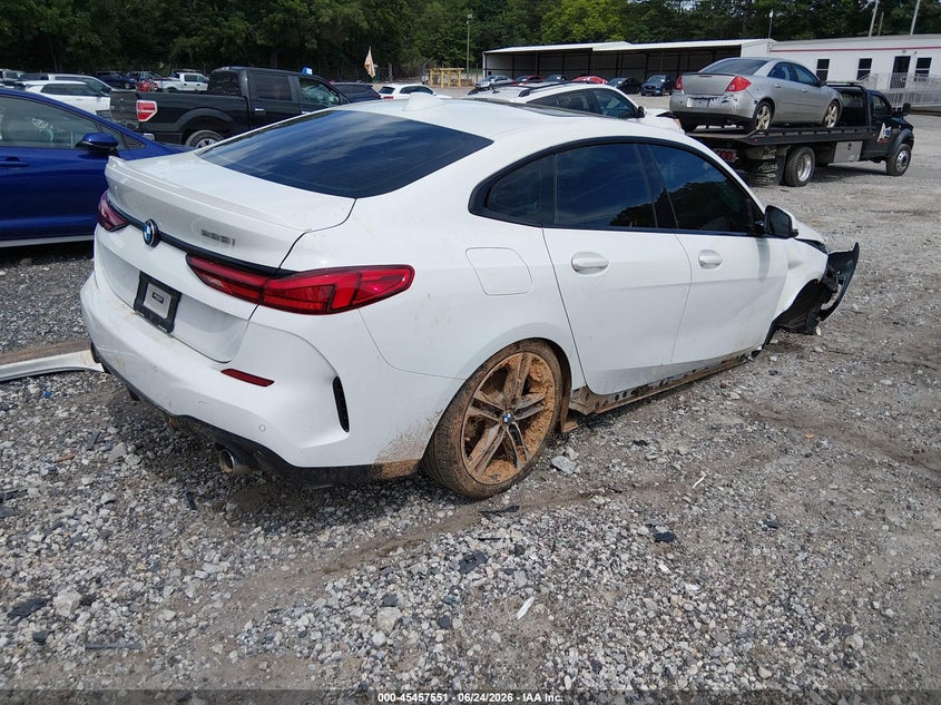 2022 BMW 2er VIN WBA53AK05N7K46389 IAAI salvage auction — FRONT END, Salvage Title, sold $3,450 on 2026-08-21 (photo 4)