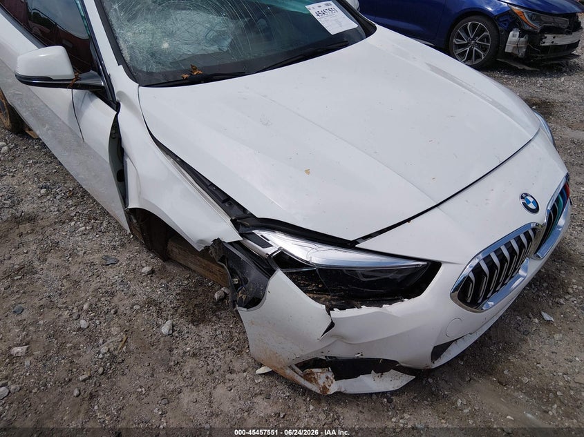 2022 BMW 2er VIN WBA53AK05N7K46389 IAAI salvage auction — FRONT END, Salvage Title, sold $3,450 on 2026-08-21 (photo 6)