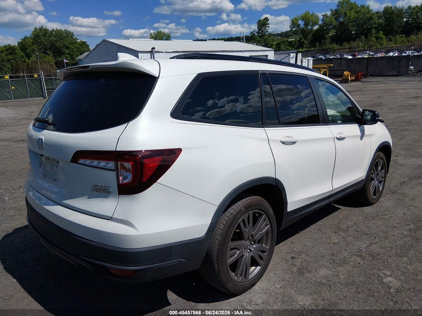 2022 Honda Pilot VIN 5FNYF6H32NB060521 IAAI salvage auction — FRONT END, Salvage (New Jersey), sold $8,550 on 2026-08-18 (photo 4)