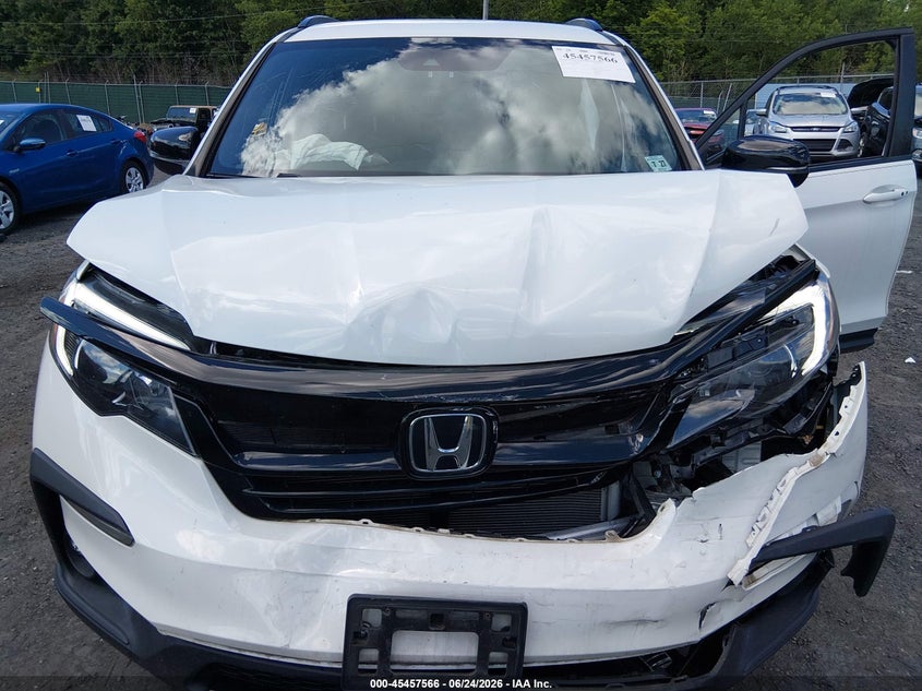2022 Honda Pilot VIN 5FNYF6H32NB060521 IAAI salvage auction — FRONT END, Salvage (New Jersey), sold $8,550 on 2026-08-18 (photo 6)